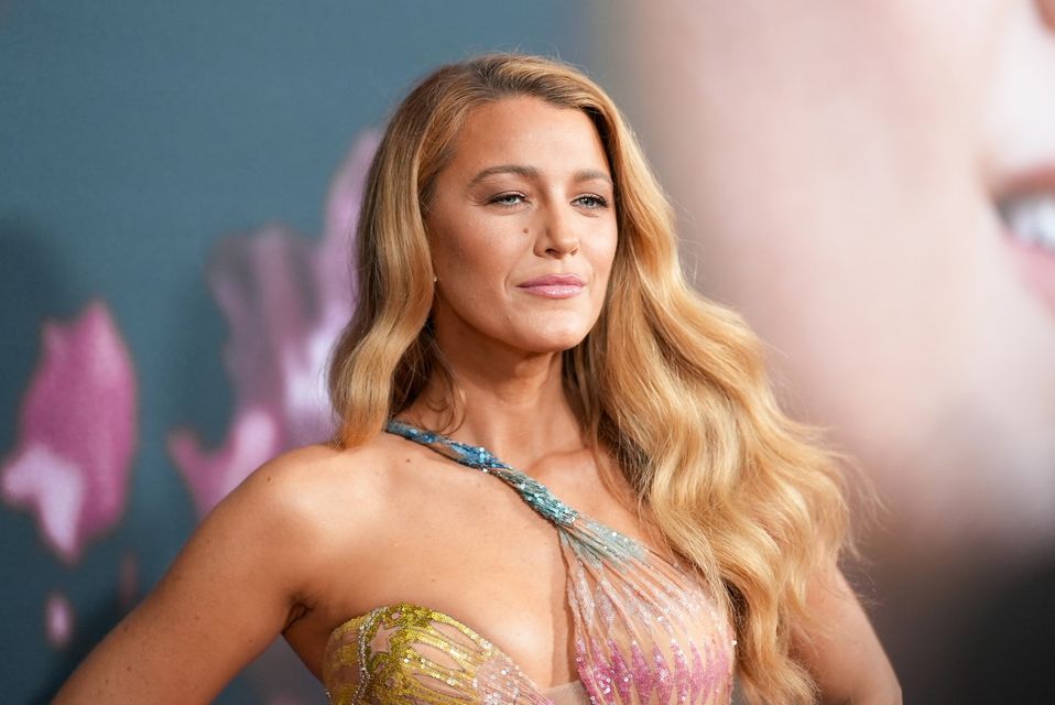 Blake Lively at the "It Ends With Us" New York Premiere at AMC Lincoln Square Theater on August 06, 2024 in New York City. (Photo by John Nacion/Variety via Getty Images)