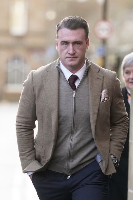 Stuart Hogg previously appeared at Jedburgh Sheriff Court in December (Owen Humphreys/PA)