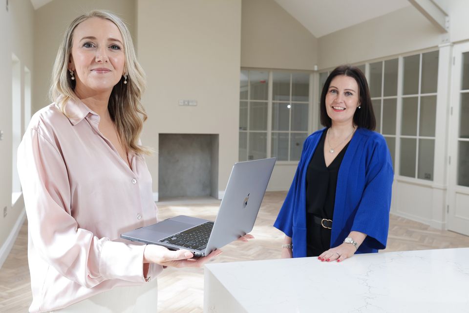 From left, Emma Kerr and Emma McNally, managing director and commercial director of Propertynews.com