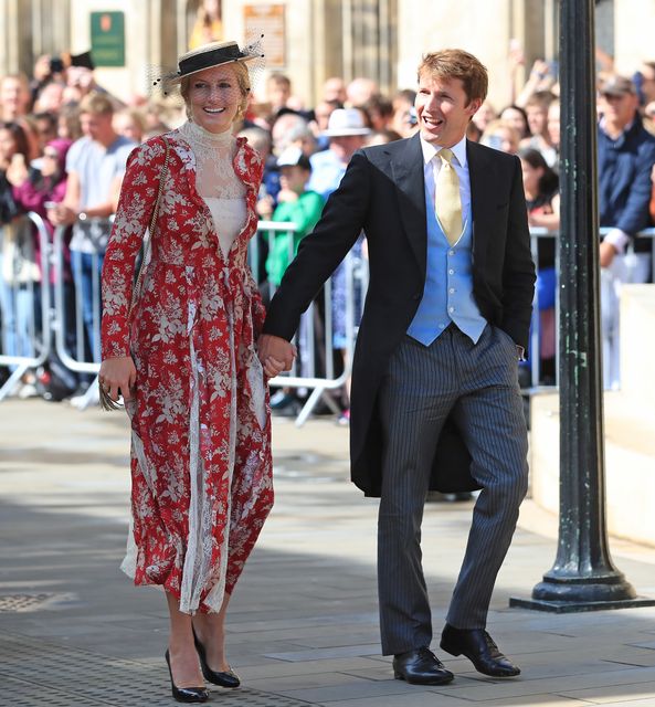 James Blunt has warned his wife, Sofia Wellesley, she could become Sofia McBluntface (Peter Byrne/PA)