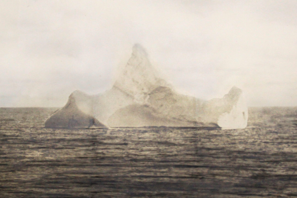 Titanic iceberg' photo could fetch up to £15k at auction |  