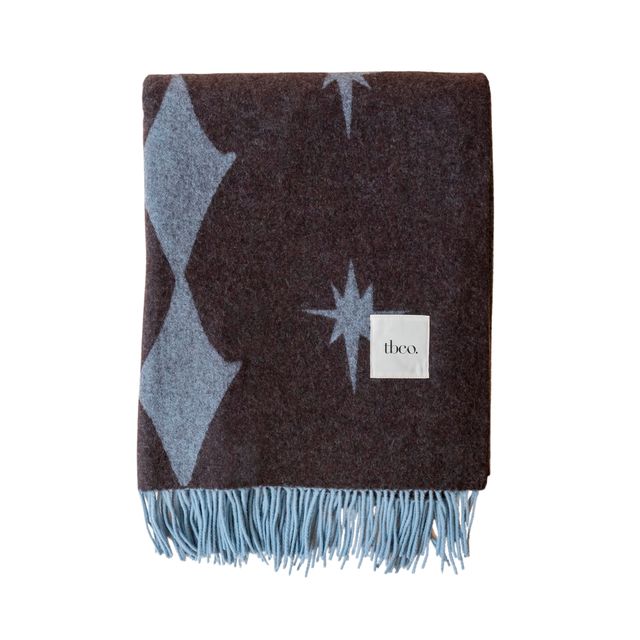 Lambswool blanket, £199, TBCo