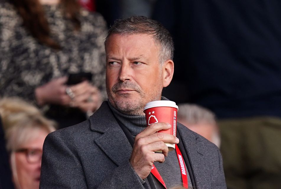 Mark Clattenburg left his post at Forest on the day the club were charged (Mike Egerton/PA)