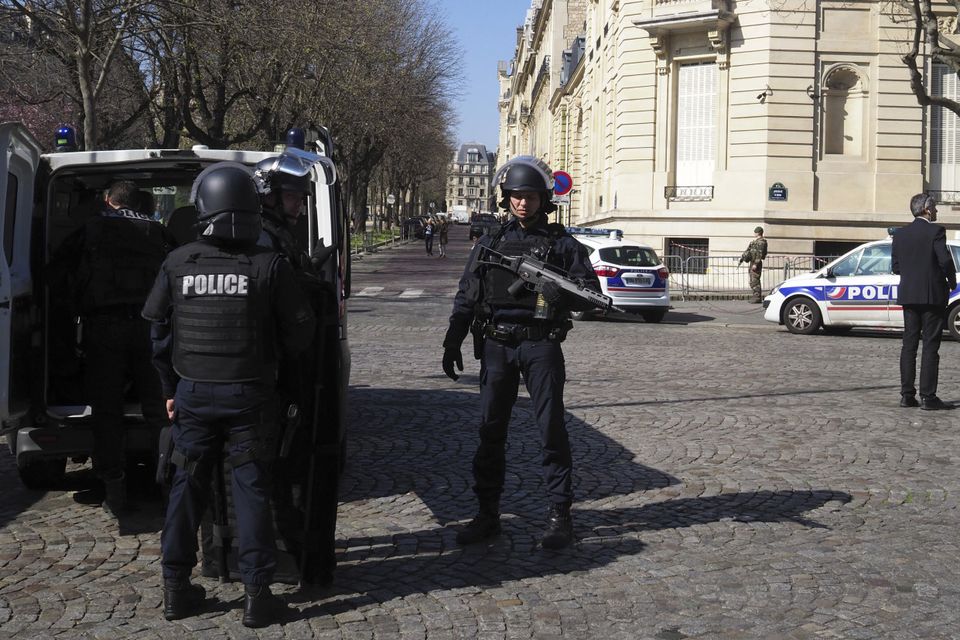 A letter bomb exploded at the French office of the IMF