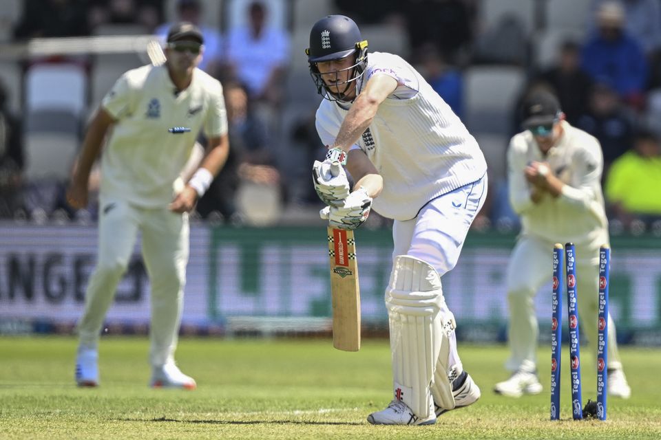 Zak Crawley had a difficult tour of New Zealand (Andrew Cornaga/Photosport via AP)