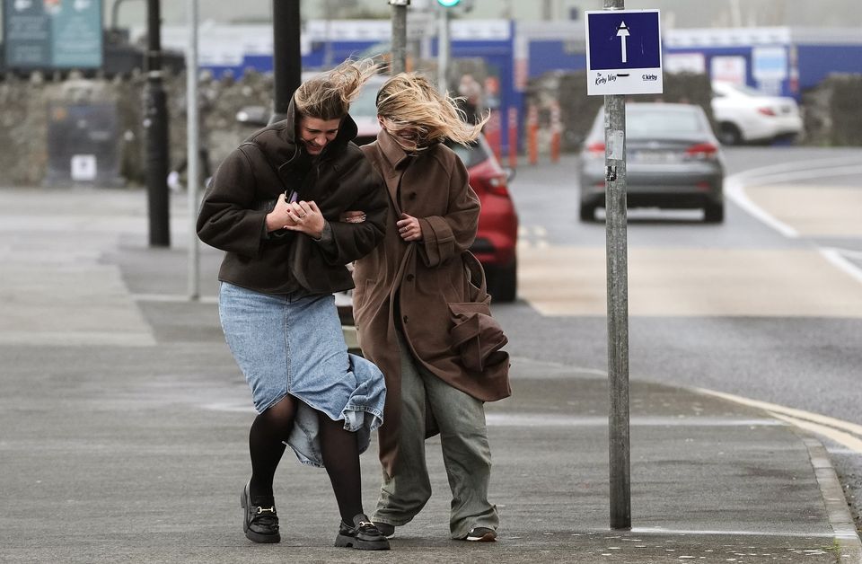 Windy weather was seen across all six counties in NI