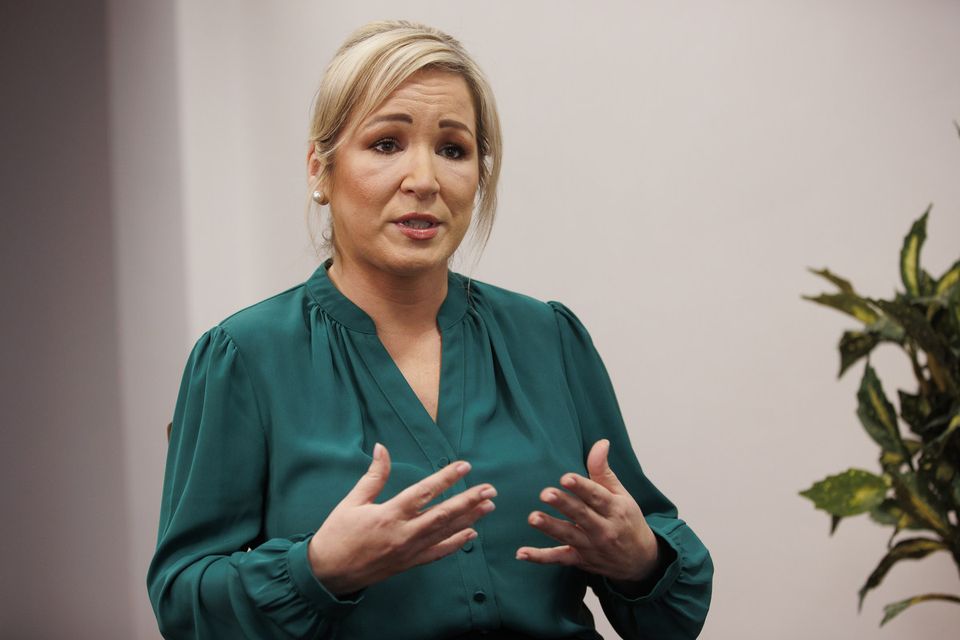 First Minister and Sinn Fein vice president Michelle O’Neill speaking to the PA news agency in Parliament Buildings at Stormont said that she took her pledge to represent everybody seriously (Liam McBurney/PA)