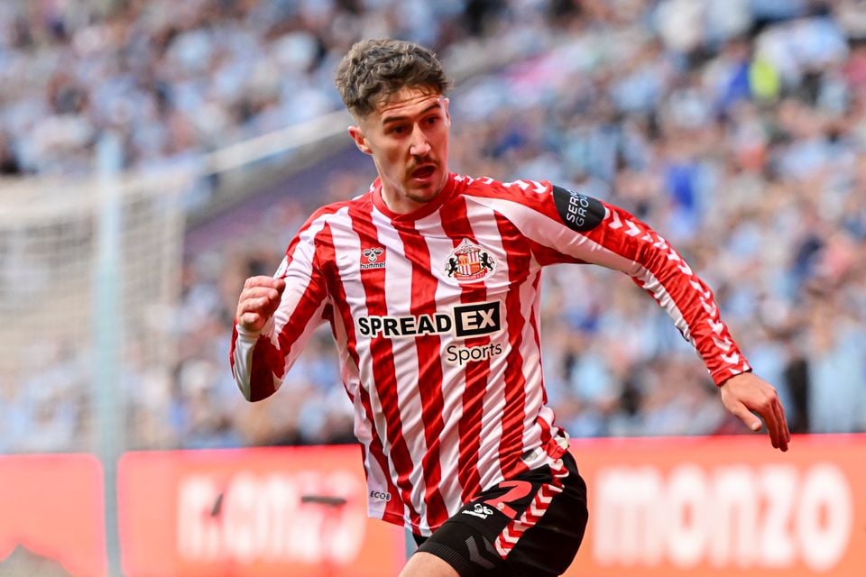 Northern Ireland star Trai Hume has led Sunderland into the Premier League