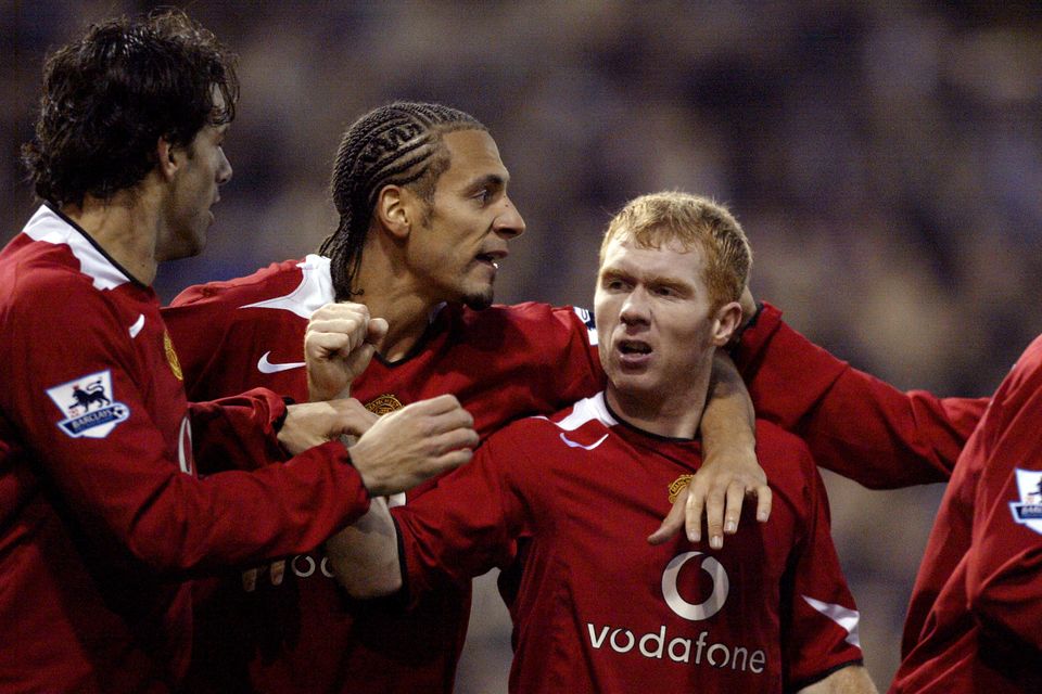 Paul Scholes and Rio Ferdinand are both regular critics of Manchester United in their roles as pundits (Nick Potts/PA)