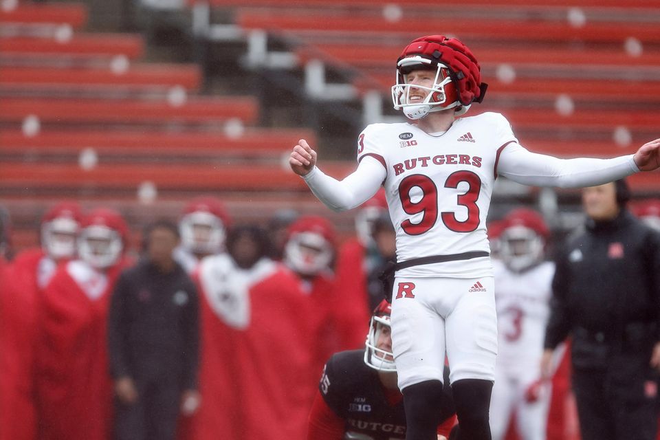 Jude McAtamney during his time with Rutgers University