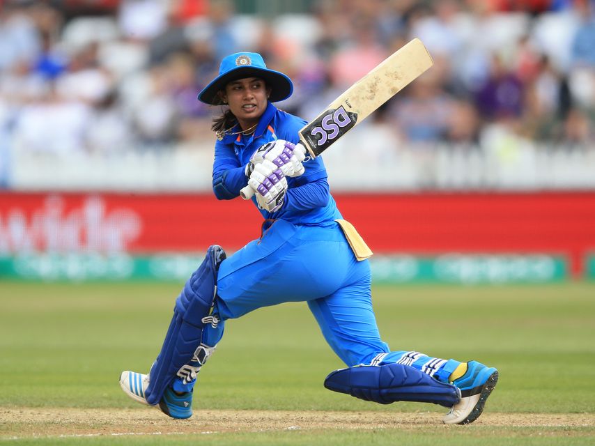 Mithali Raj played a women’s record 109 consecutive ODIs for India (Nigel French/PA)