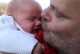 thumbnail: Radio Ulster Presenter Ralph McLean with four-week-old Eve