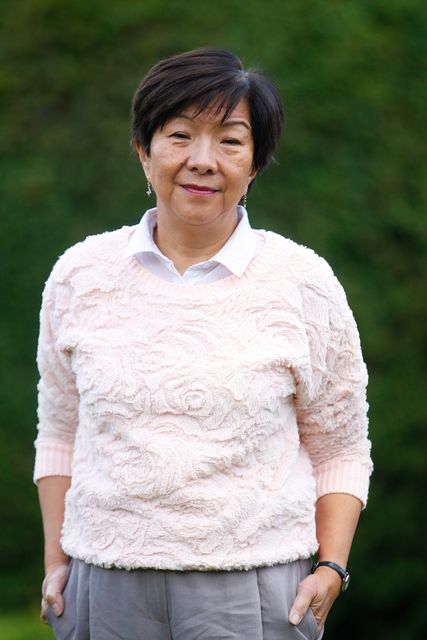 Former Alliance politician Anna Lo talks (Pic by Peter Morrison)