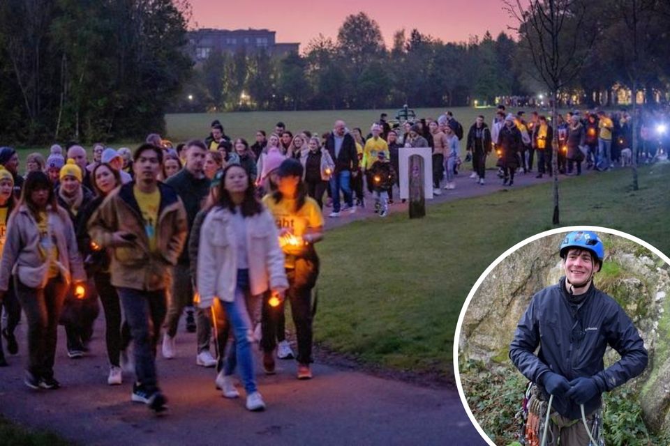 Darkness Into Light is an annual sunrise walk which raises much-needed funds for local suicide and bereavement support services. Inset Emmet McCourt.