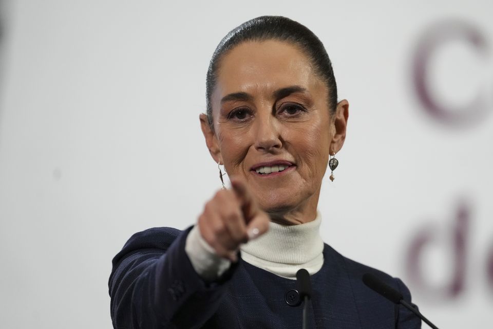 Mexican President Claudia Sheinbaum (Marco Ugarte/AP)