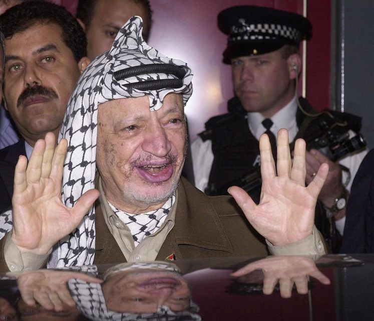 Yasser Arafat (Michael Stephens/PA)