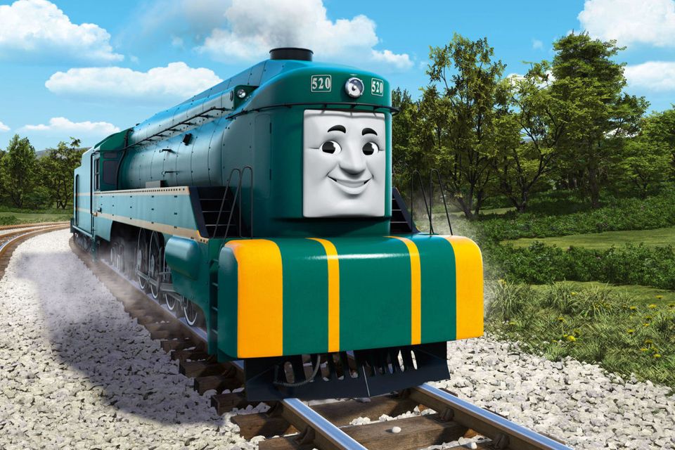 Thomas the train flying sales track