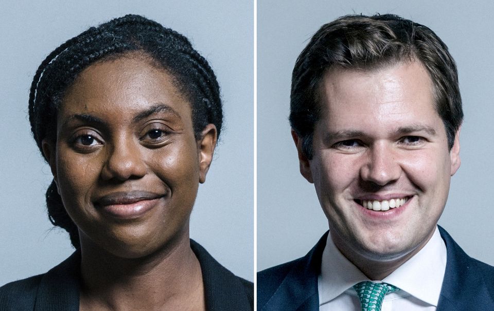 Kemi Badenoch and Robert Jenrick are the final candidates to be the next Conservative Party leader (UK Parliament/PA)