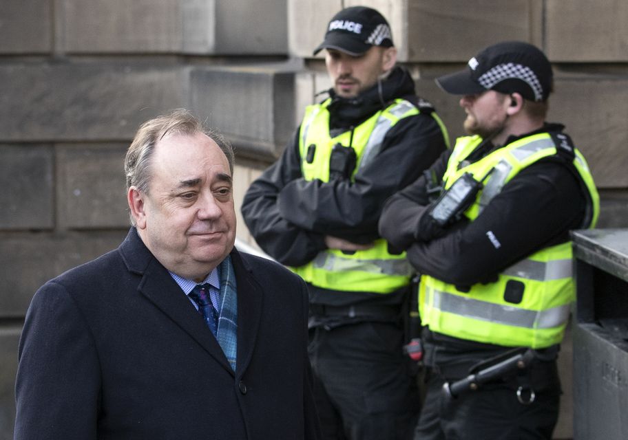 Mr Salmond was charged with a litany of sexual offences against nine women in January 2019