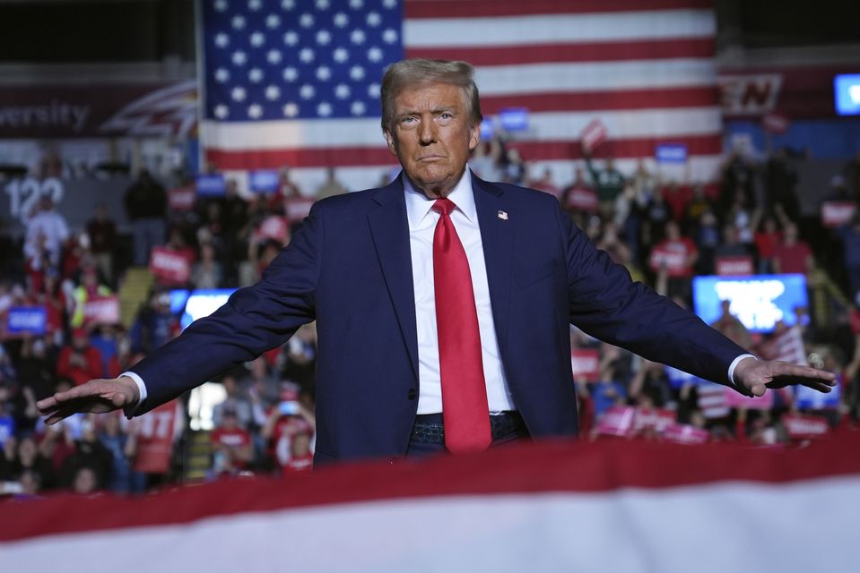 Republican presidential nominee Donald Trump (Evan Vucci/AP)