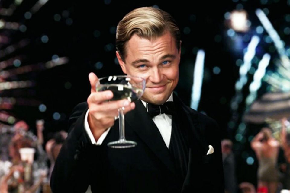 Leonardo Di Caprio stars as the titular character in the 2013 movie of The Great Gatsby