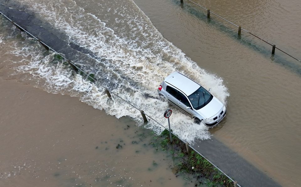 Weather warnings remain in force across much of the UK on Monday (Gareth Fuller/PA)