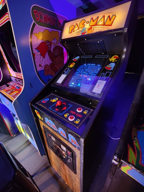 Games at the new arcade in Belfast