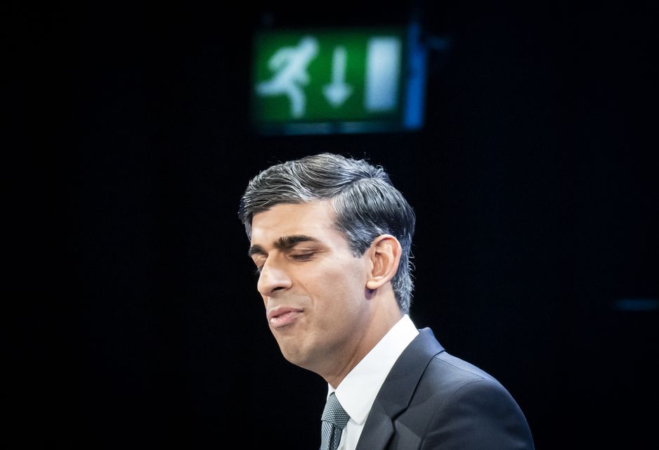 Rishi Sunak was the third Conservative leader since the middle of 2022 (PA)