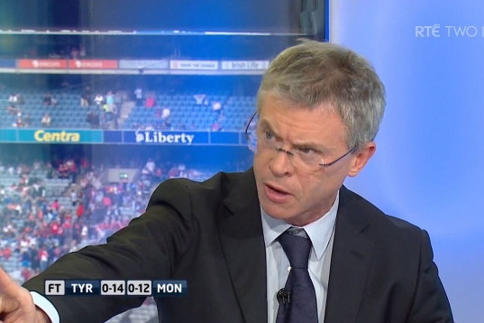 RTÉ Pundit Joe Brolly speaks passionately about the tactics employed by Tyrone and Sean Kavanagh in their All-Ireland quarter final with Monaghan at Croke Park