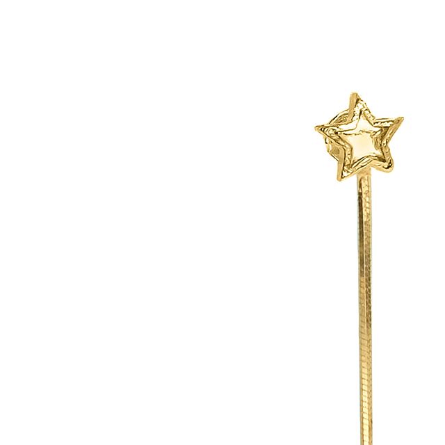 Sun and star dangle earrings, £63, Lezzeri