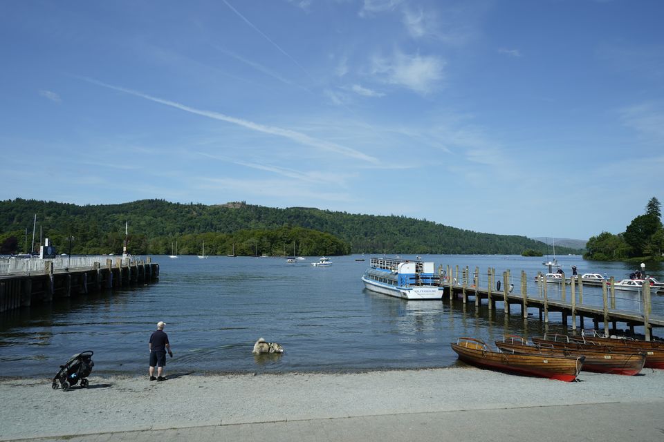 Lake Windermere (Danny Lawson/PA)