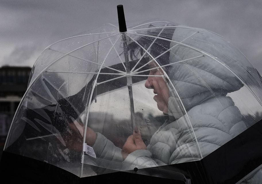 Winds of up to 80mph and heavy rain are expected (Brian Lawless/PA)