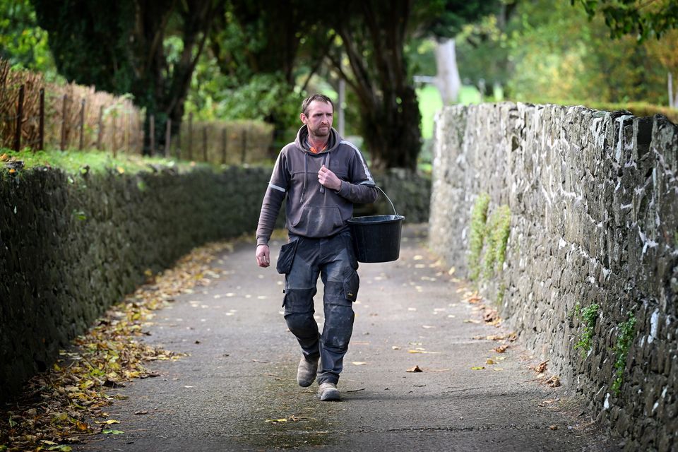 Nathan on his property (Credit: Stephen Hamilton)