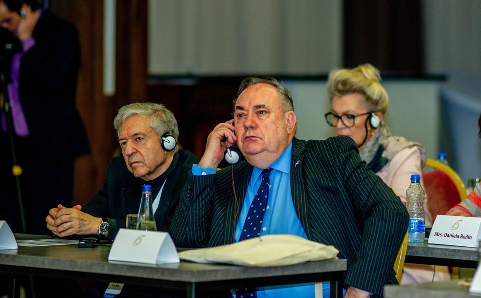 Alex Salmond died on Saturday in North Macedonia (Academy for Cultural Diplomacy/PA)