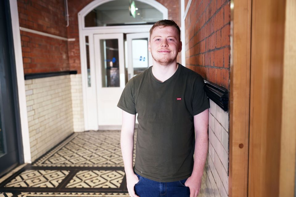 Ben Friel, new president of the NUS-USI students Union.  Picture by Peter Morrison