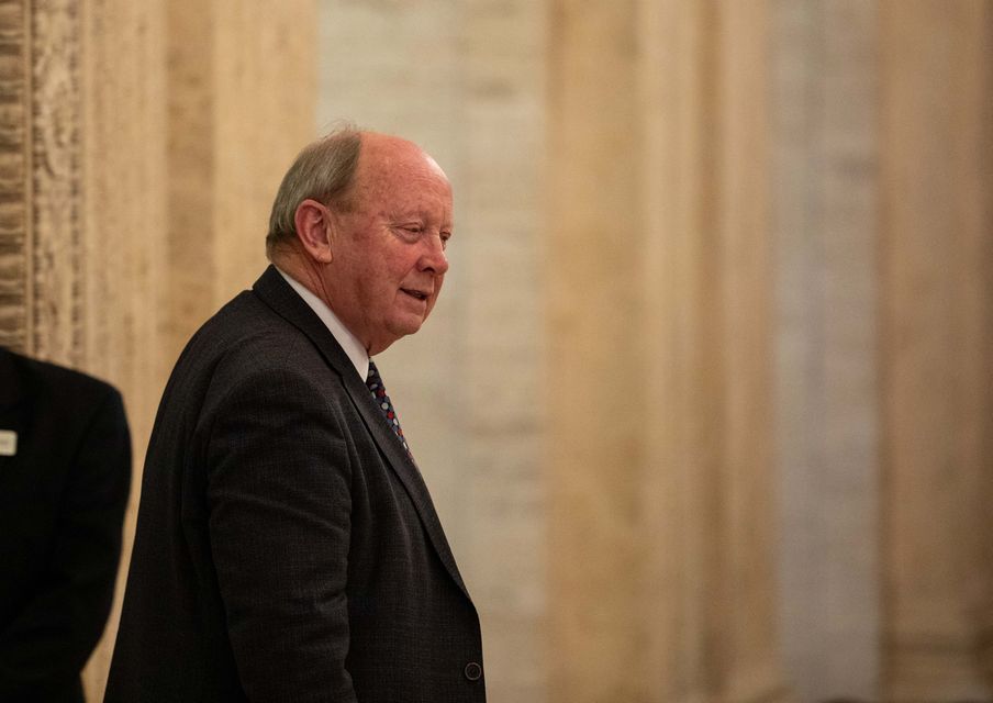 Jim Allister at the meeting of the NI Assembly at Stormont in Belfast (Picture by Graham Baalham-Curry / PressEye)