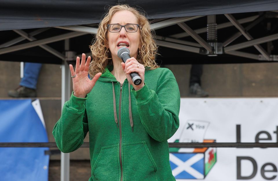 Lorna Slater accused the UK Government of having an ‘utter disregard for devolution’ (Steve Welsh/PA)