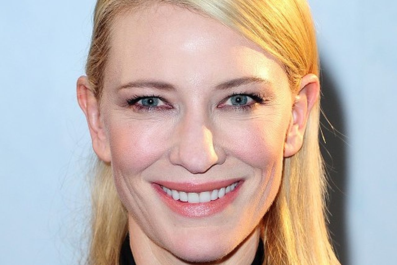 Cate Blanchett Goes Pink for Blue Jasmine
