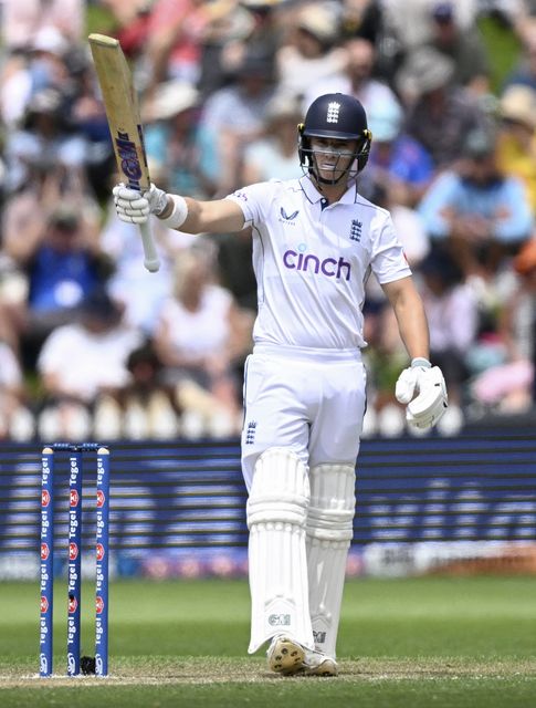 Jacob Bethell has hit two half-centuries for England in the first two Tests (Andrew Cornaga/Photosport via AP)