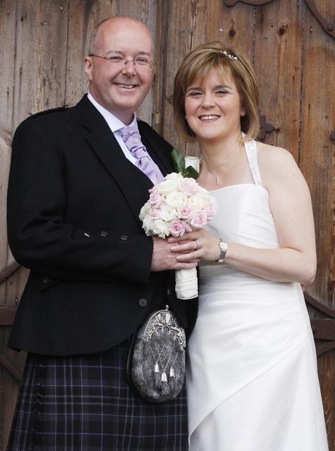 Ms Sturgeon married Mr Murrell in July 2020 in a ceremony in Glasgow’s Oran Mor (Danny Lawson/PA)