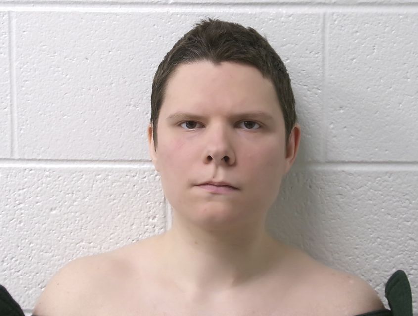 Michelle Zajko was arrested in Frostburg, Maryland, on Sunday afternoon (Allegany County Sheriff’s Office via AP)