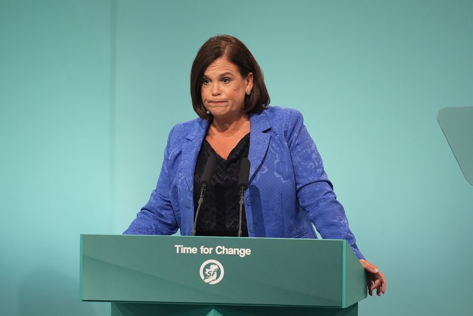 Sinn Fein leader Mary Lou McDonald (Niall Carson/PA)