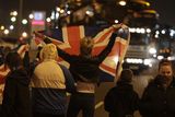 thumbnail: Loyalist hold protests around the village area in south Belfast