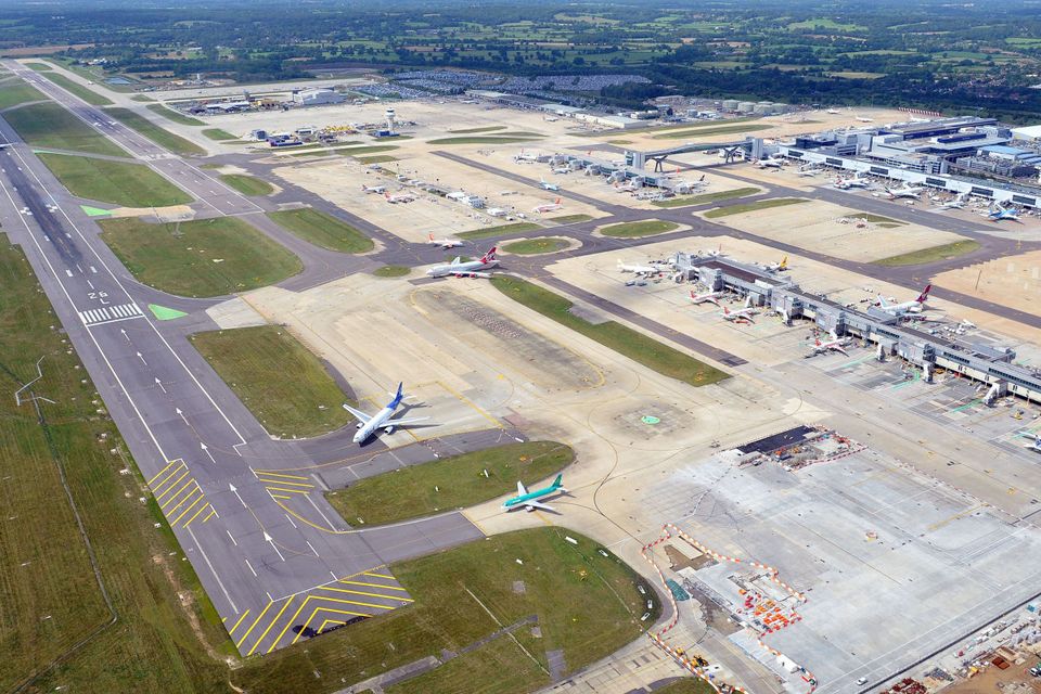 Flights delayed as main runway at Gatwick Airport closed