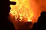 thumbnail: Pacemaker Press 11/07/2018
The 11th  night Bonfire near the Connswater shopping centre in East Belfast , after the Bonfire at Cluan Place was removed.
Pic  Pacemaker