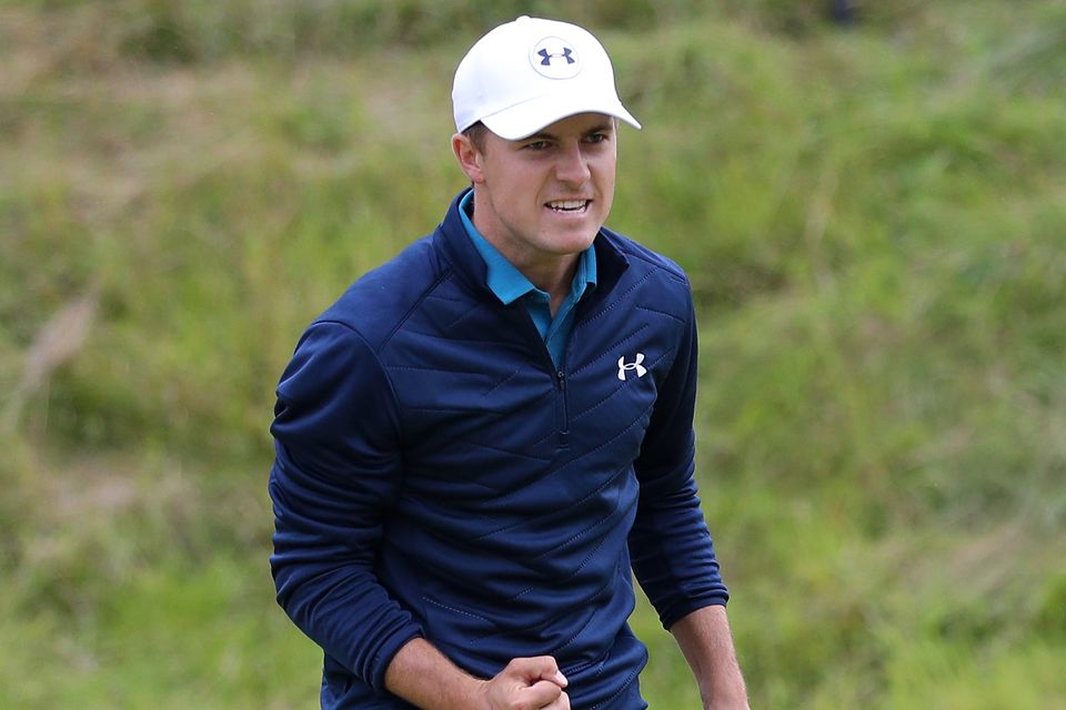 Jordan Spieth wows onlookers at Augusta by skimming ball across water BelfastTelegraph
