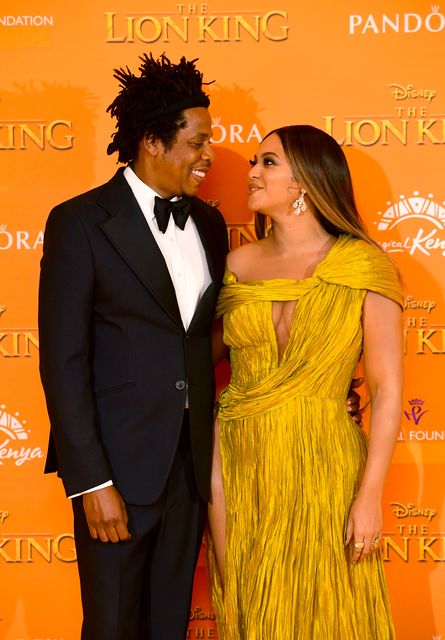 Beyonce and Jay-Z (Ian West/PA)