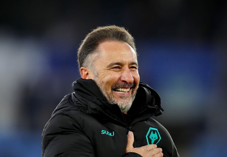 Can new Wolves manager Vitor Pereira take his side further clear of the relegation zone when they host in-form Nottingham Forest? (Mike Egerton/PA)