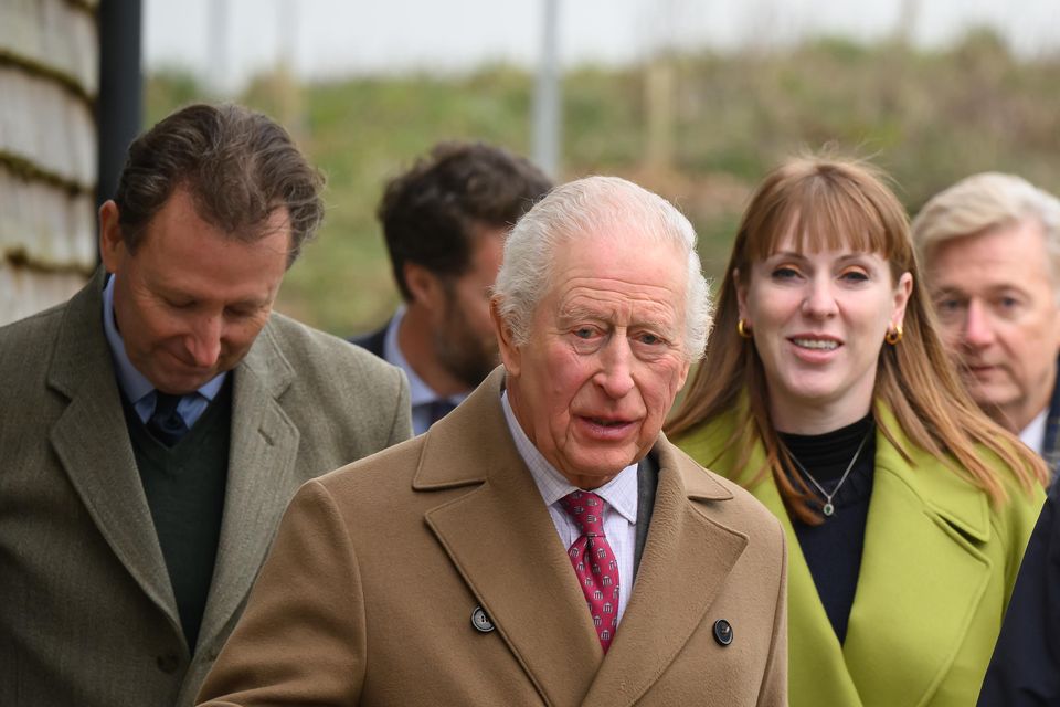 The Prime Minister and his deputy joined the King for a visit to Newquay Orchard in Cornwall earlier this week (Leon Neal/PA)