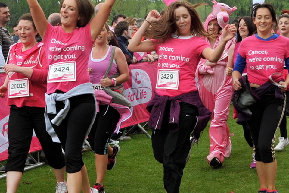 Thousands join in the Race For Life at Stormont